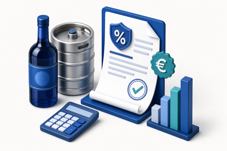 Foutloze verwerking van accijnzen bij grote volumes